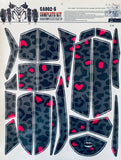 Polaris Outlaw 50 90 110 ATV Quad Graphics Wrap Kits LEOPARD PINK