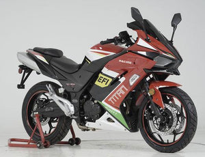 Titan 250 EFI, 6 speed sport bike, Oversized front and rear brakes, Custom Alloy Rims [CA LEGAL]
