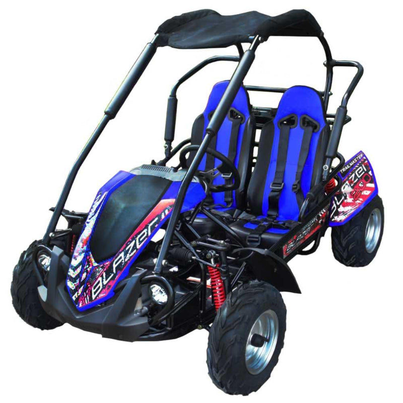 Go Kart 200Rcc Brand New 200cc TrailMaster Blazer 200R Mid Size Go Kart - TurboPowersports.com