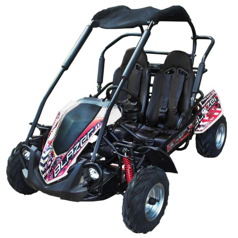 Go Kart 200Rcc Brand New 200cc TrailMaster Blazer 200R Mid Size Go Kart - TurboPowersports.com
