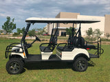 ZIGGY 4+2 LIFTED ELECTRIC 4 KW 6 SEAT GOLF CART