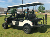 ZIGGY 4+2 LIFTED ELECTRIC 4 KW 6 SEAT GOLF CART