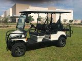 ZIGGY 4+2 LIFTED ELECTRIC 4 KW 6 SEAT GOLF CART