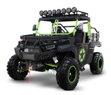 Green black 2 Seater utility utv side by side. BMS the Beast 1000 2S.