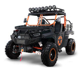 Orange Black 2 Seater utility utv side by side. BMS the Beast 1000 2S.
