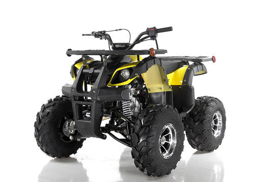 STRIKE 125CC AL ATV AUTOMATIC W/ REVERSE YELLOW