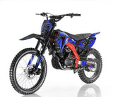 APOLLO 250cc Manual DIRT BIKE BLUE