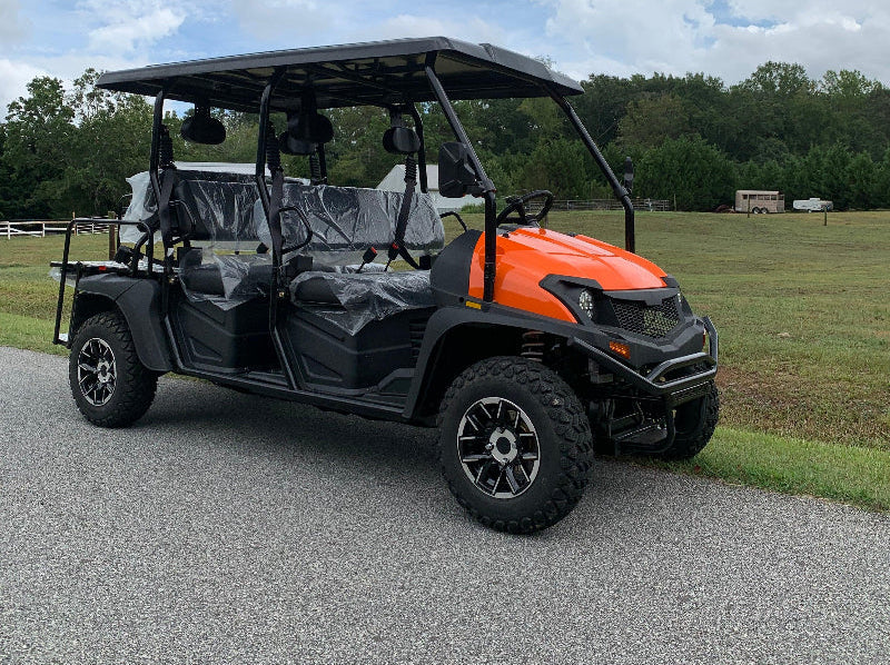 BIGHORN 450 LIMO EFI 4X4 HIGH/LOW 6 SEAT UTV GOLF CART - TurboPowersports.com