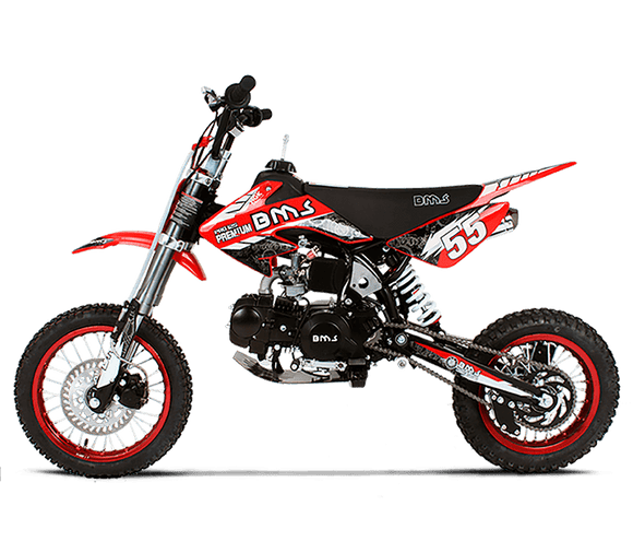 BMS PRO PREMIUM 125cc RED