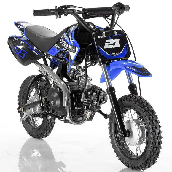 SAX 70cc Kids Semi-Automatic Dirt Bike BLUE