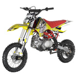 DB-X14 125cc NEW FRAME SEMI-AUTO 4-SPEED Dirt Bike